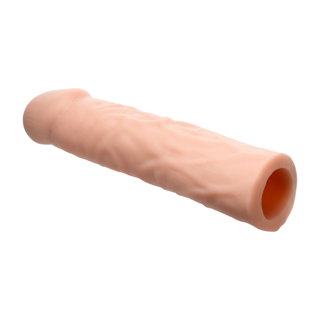 Capa para pénis Enhancers 7 funções – com controlo remoto, nude | Curve Toys