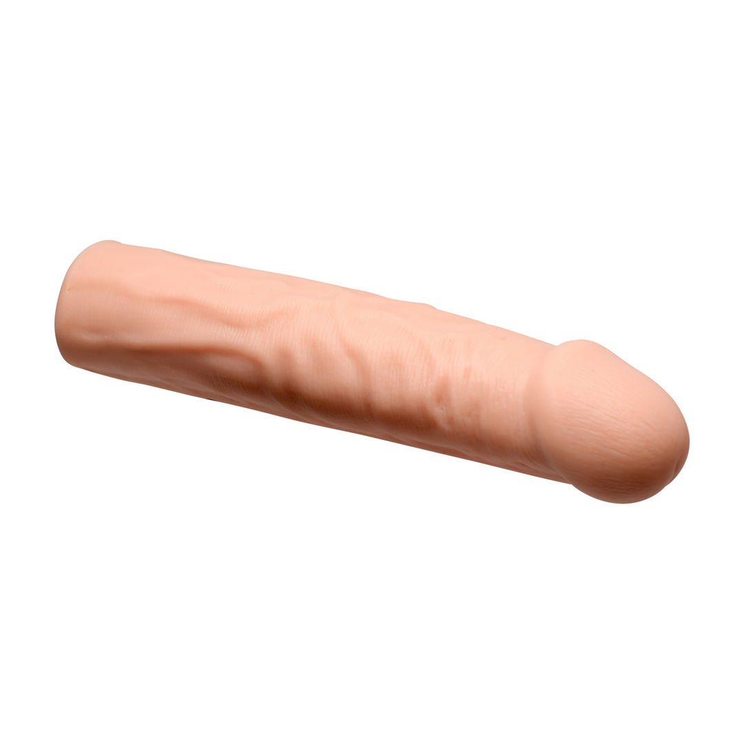 Capa para pénis Enhancers 7 funções – com controlo remoto, nude | Curve Toys