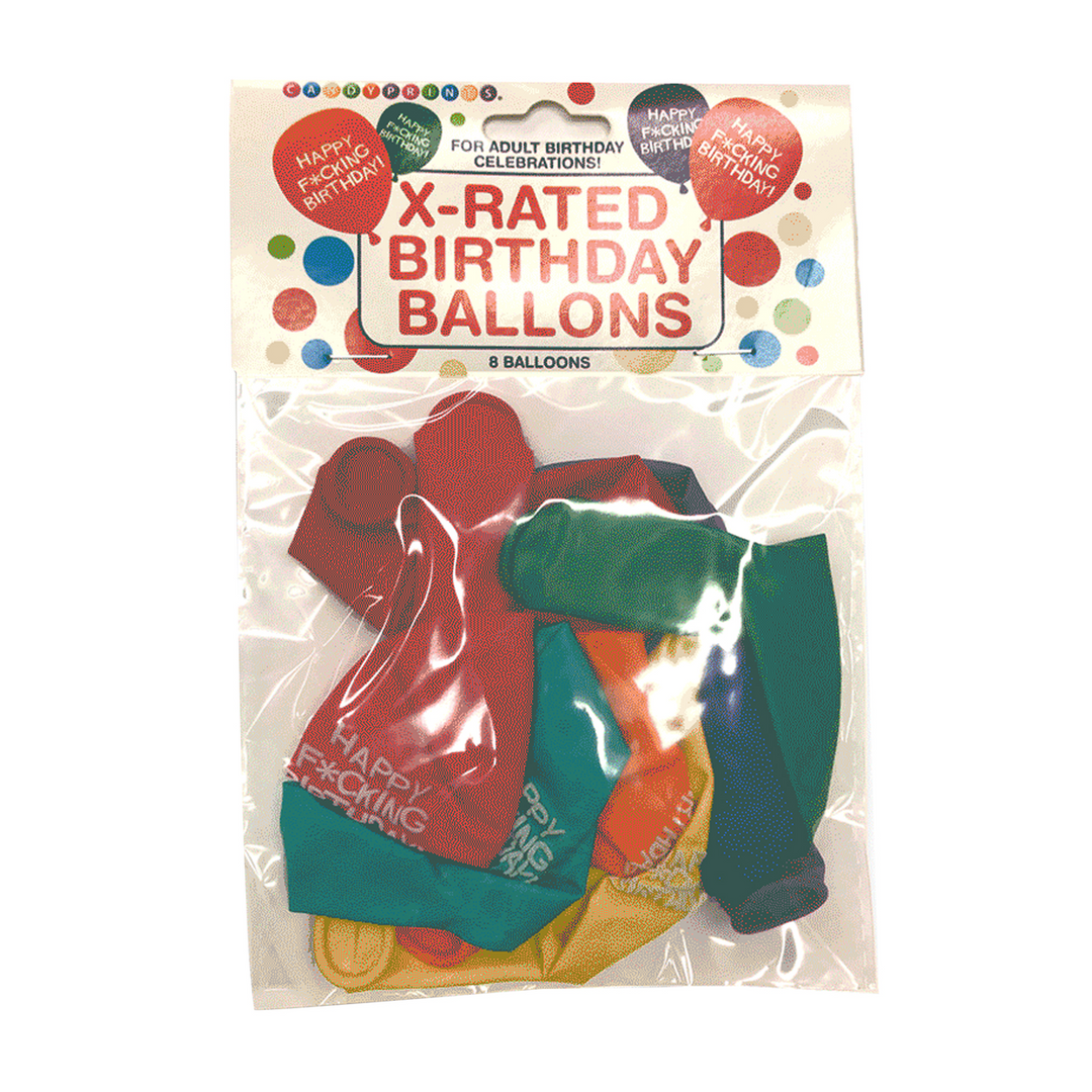 Erotic game Rated Birthday Balloons | Little Genie Productions