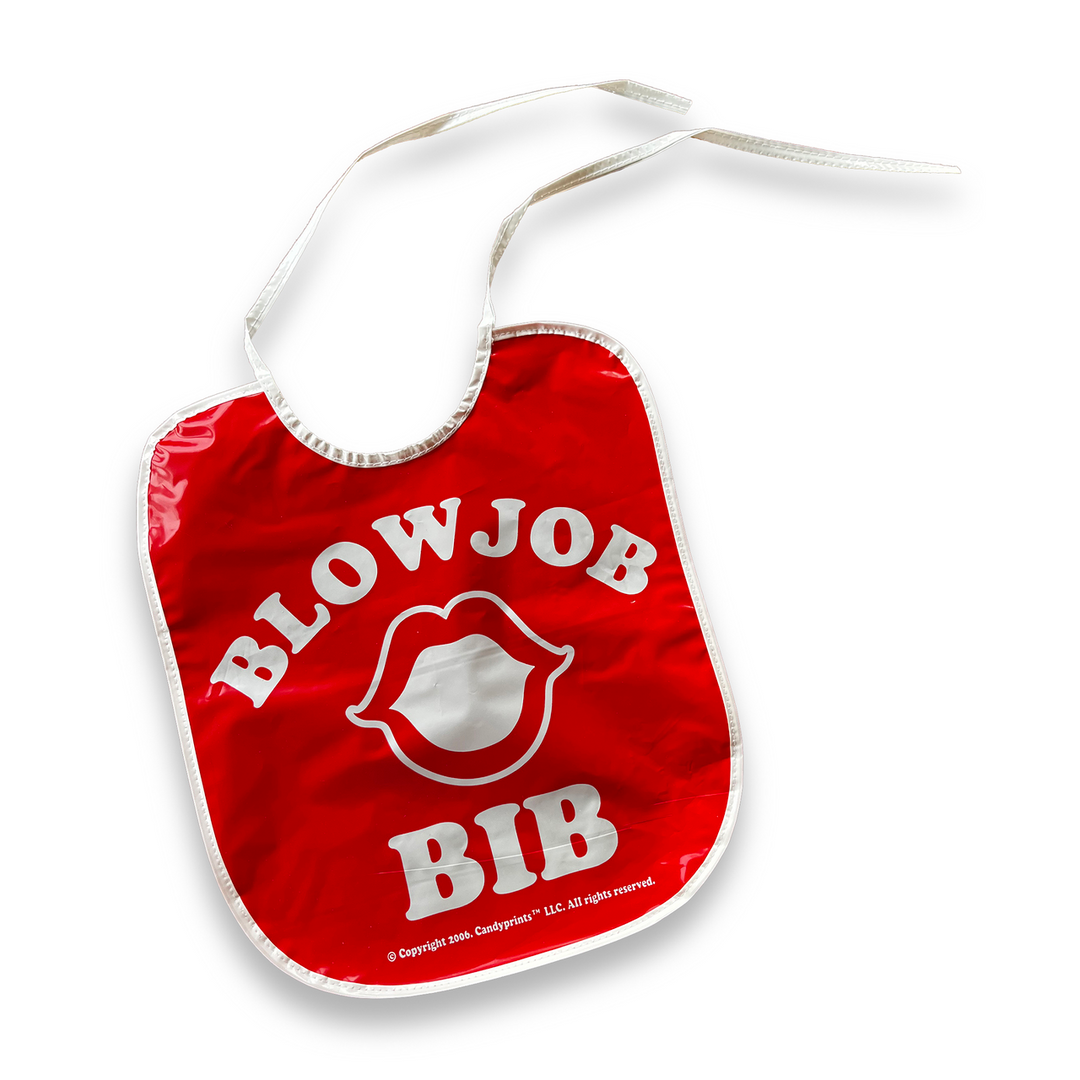 Gadget humoristique Blow Job Bib Novelty Gift | Little Genie Productions