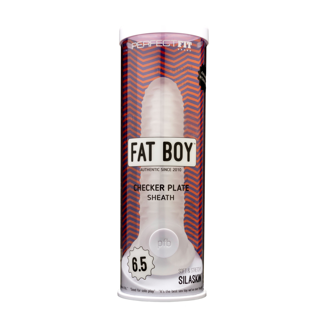 Fat Boy Checker Box Sheath - Dildo - 6.5 / 16,5 cm