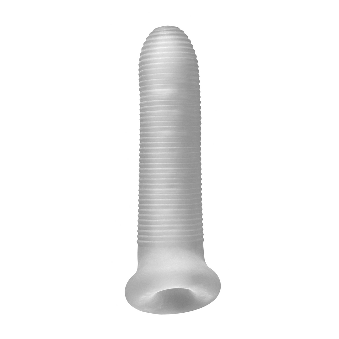 Gode Fat Boy Micro Sheath 18 cm – chauffant, transparent