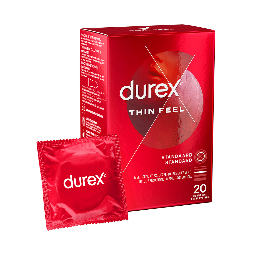 Preservativi Thin Feel – sottile 8.2 cm | Durex
