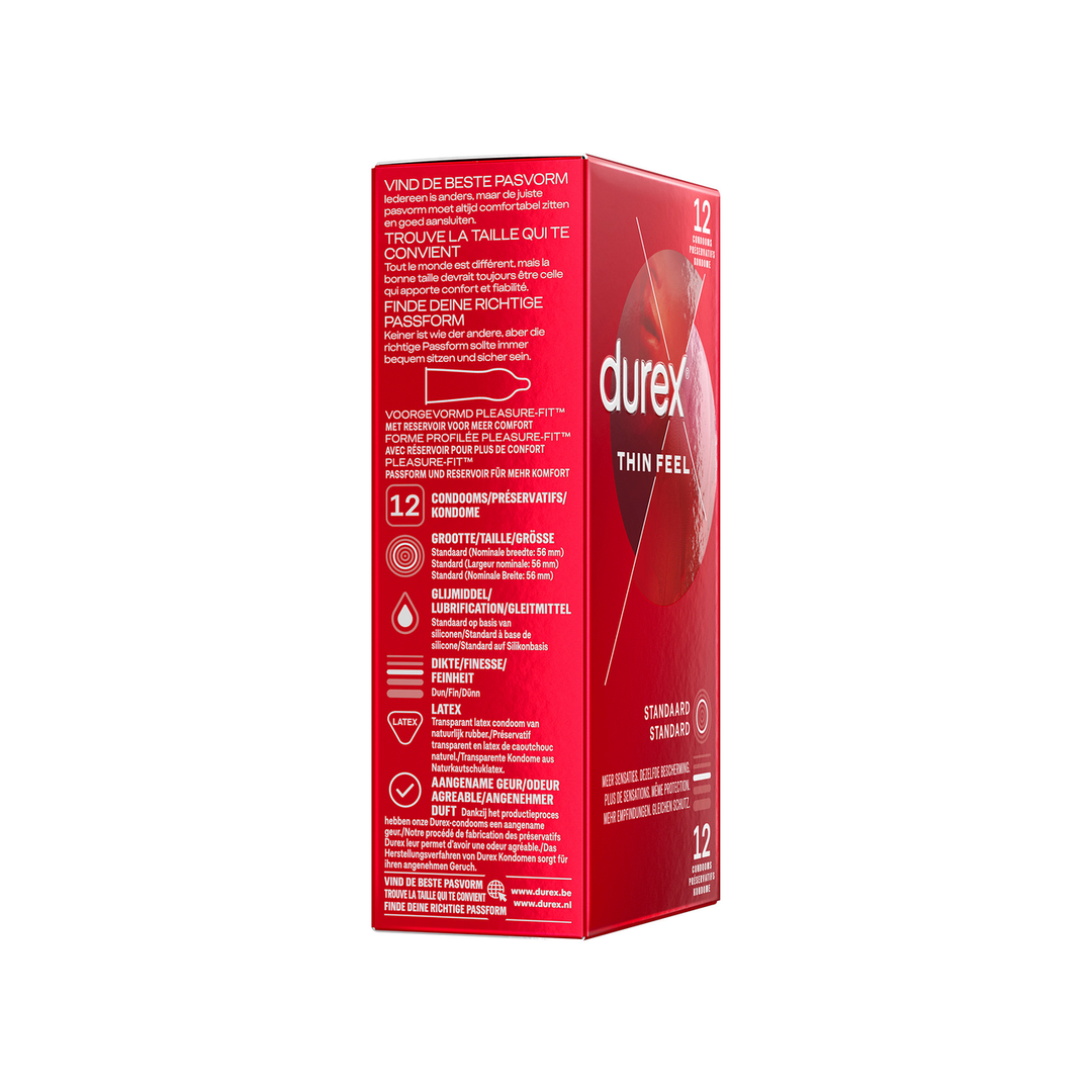 Preservativi Thin Feel – sottile 6.3 cm | Durex
