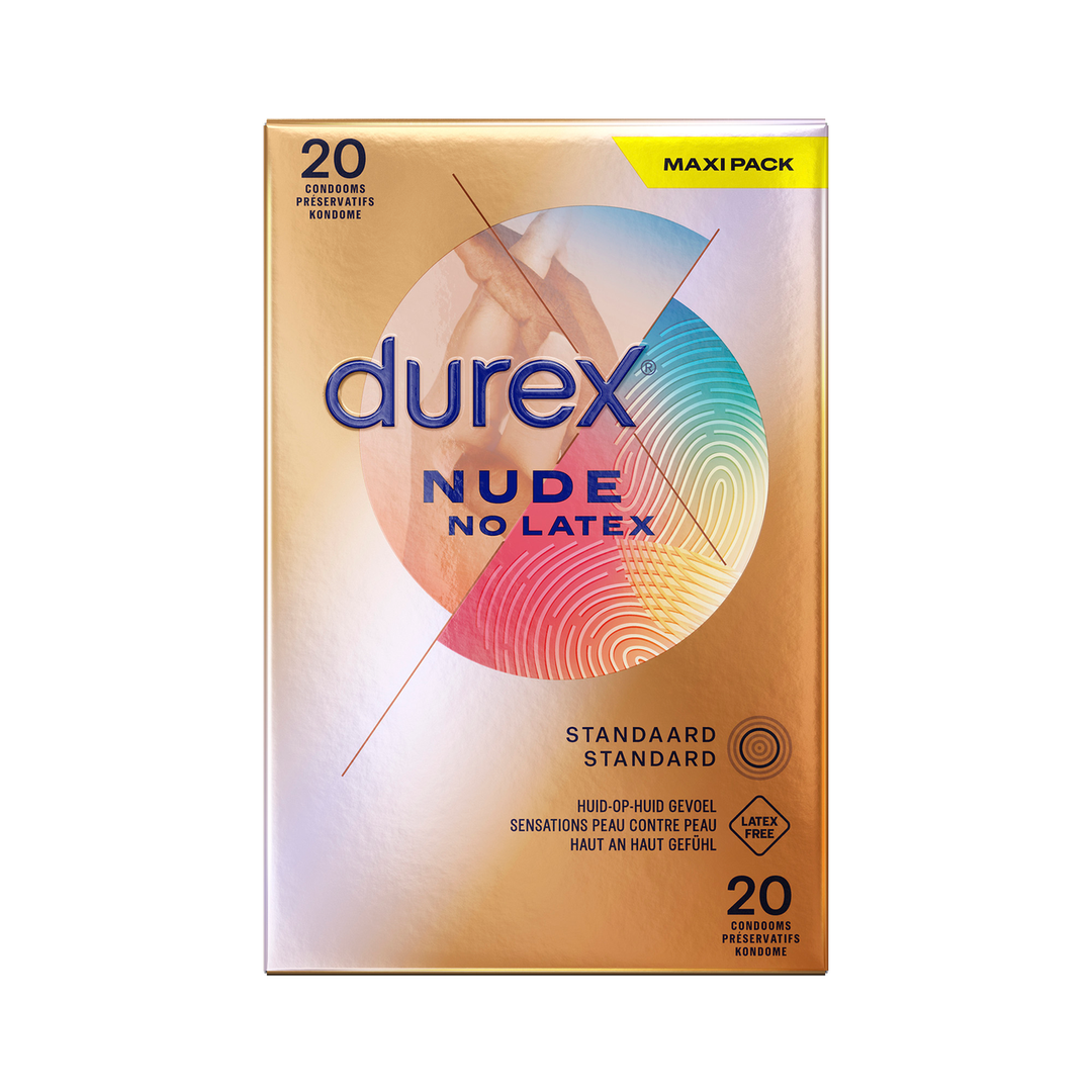 Condoms Nude - Latex-Free Condoms - 20 Pieces