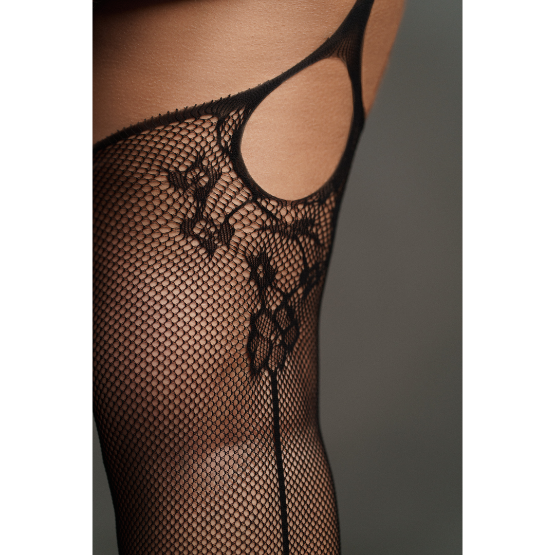 Calze Pantie with Attached Queen – taglie forti, nera | Le Désir