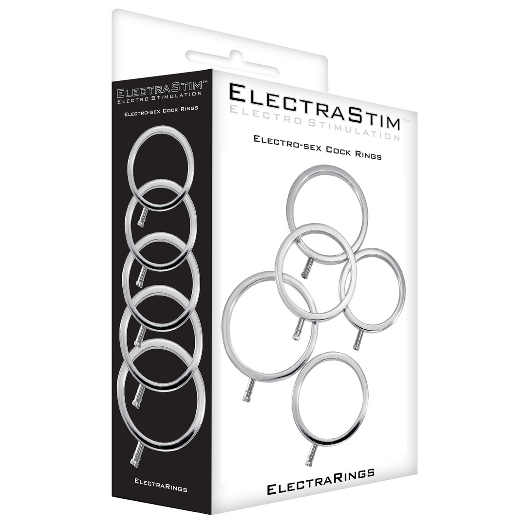 Ensemble de cockrings en métal massif