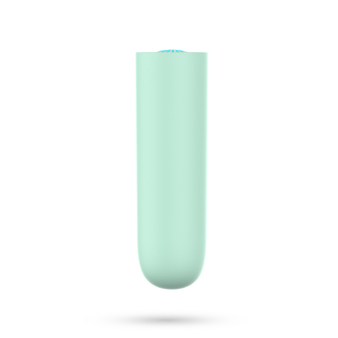 Vibrador bala Quackers 10 velocidades – recargable, verde | Crushious