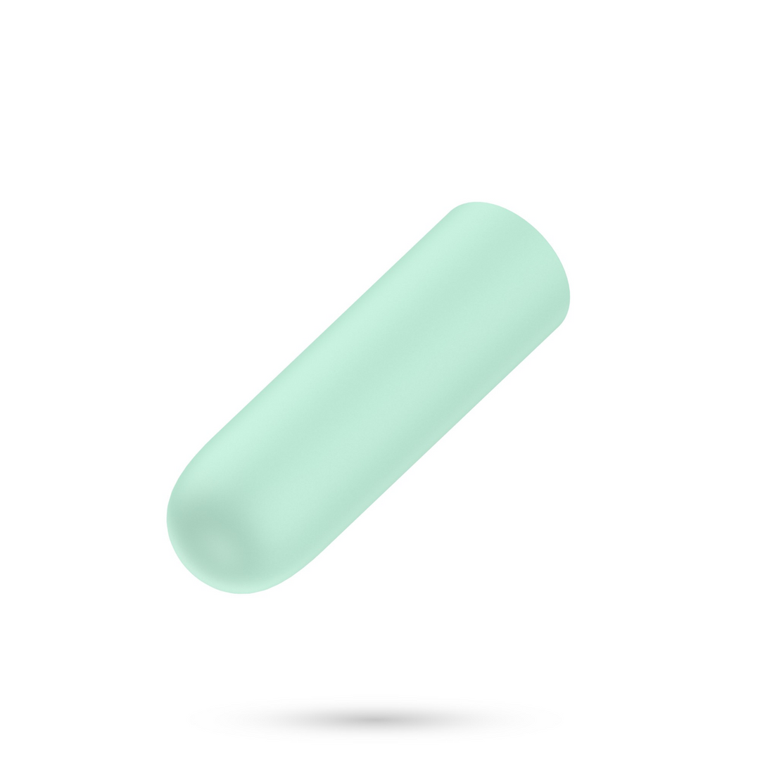 Vibrador bala Quackers 10 velocidades – recargable, verde | Crushious