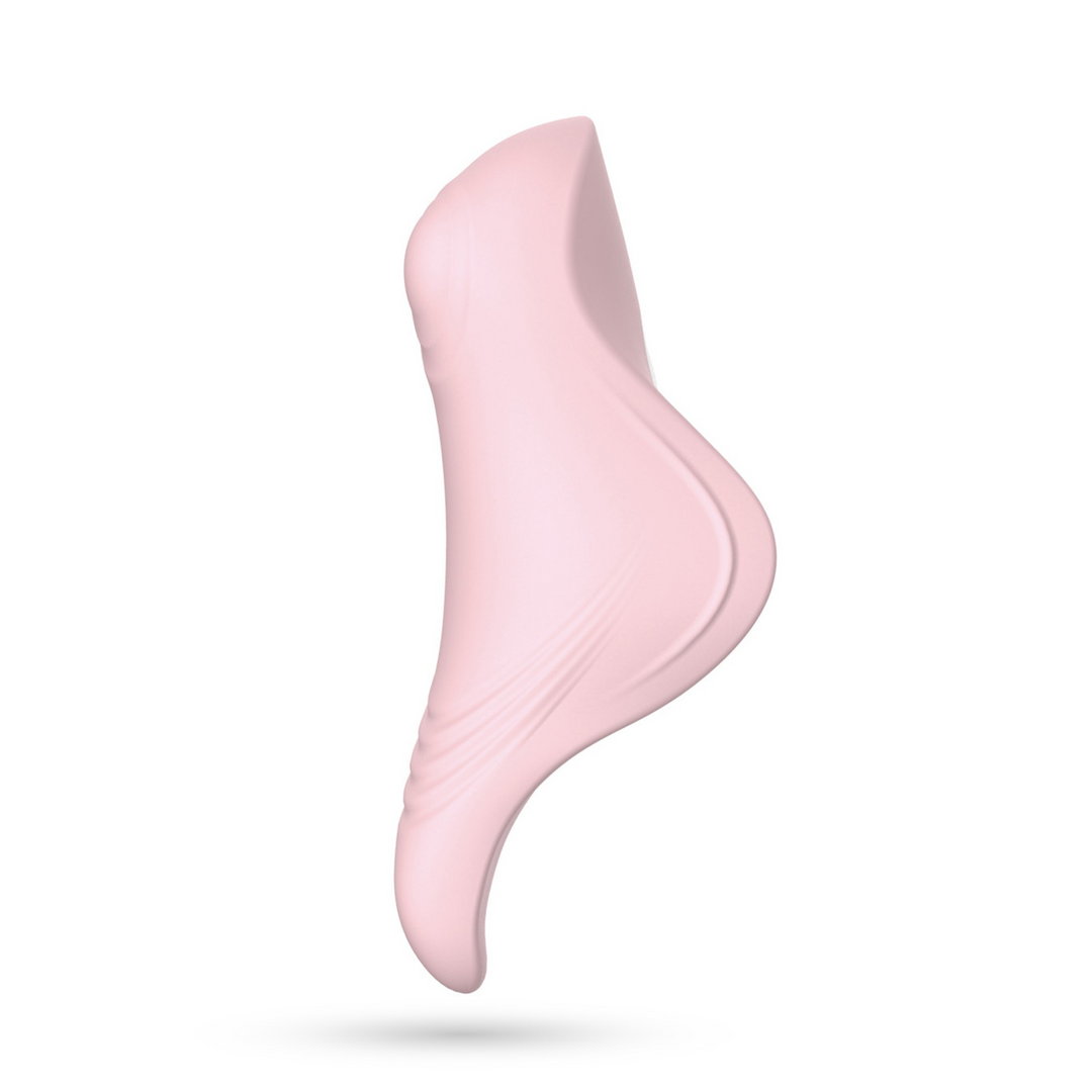 Classic vibrator Mobula 9 functions – remote control, pink | Crushious