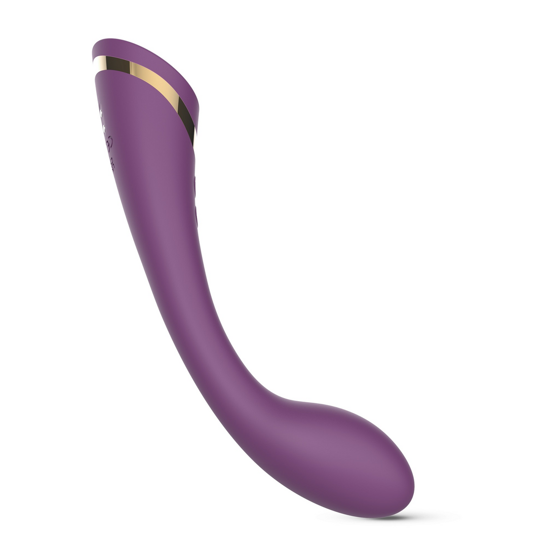 G-spot vibrator Midas 10 functions – purple | Crushious