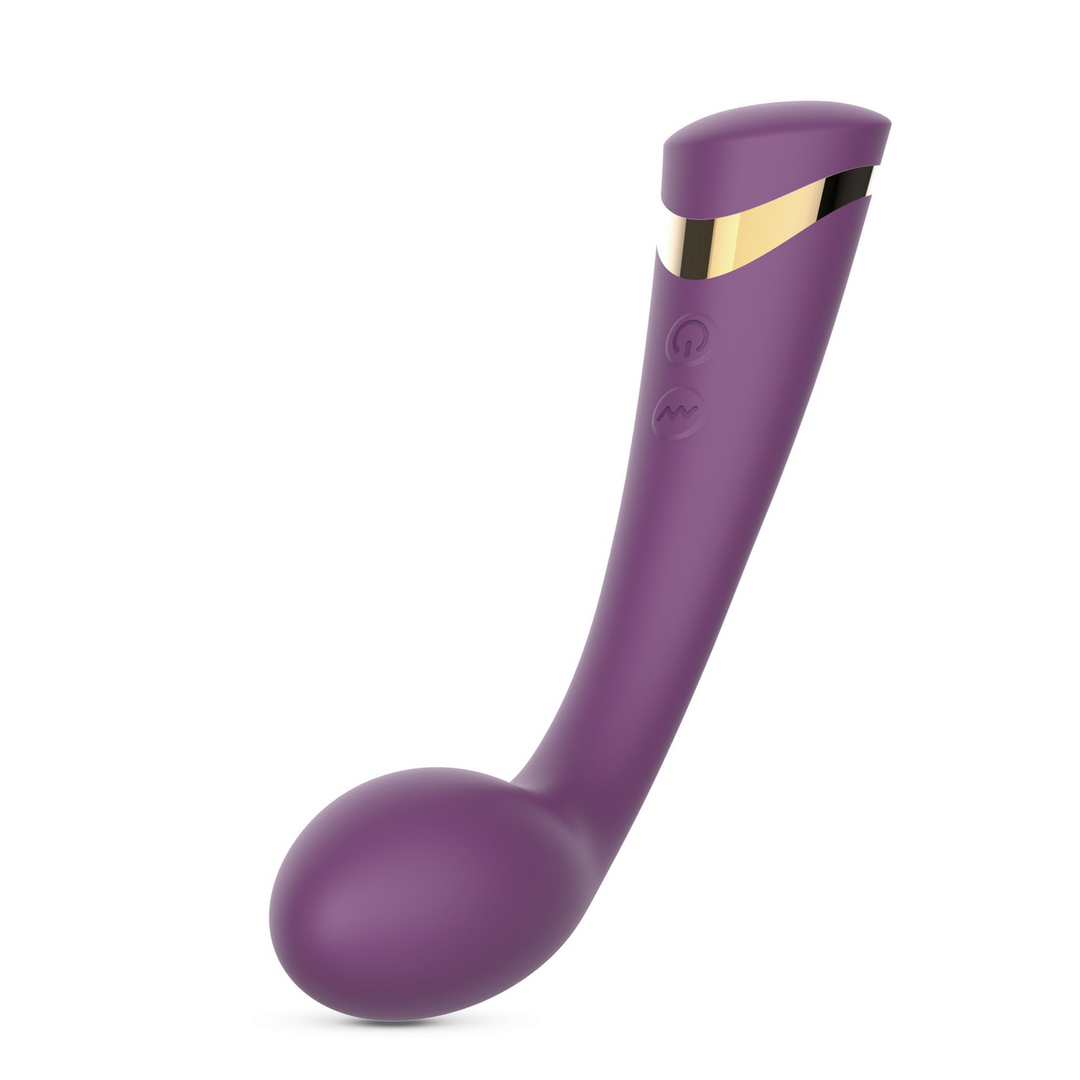 G-spot vibrator Midas 10 functions – purple | Crushious