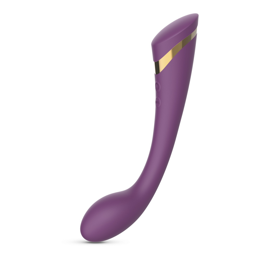 G-spot vibrator Midas 10 functions – purple | Crushious