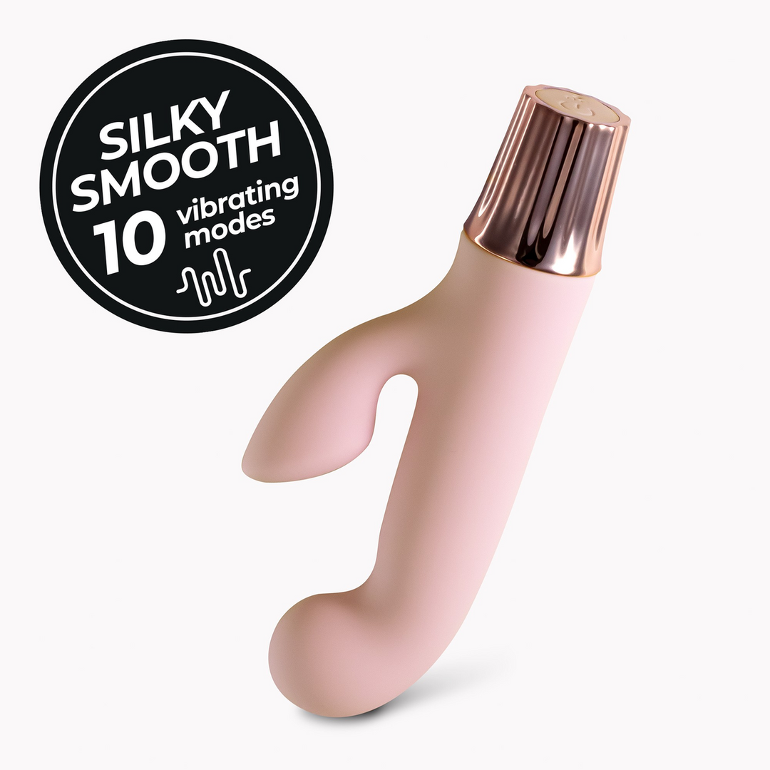 Rabbit vibrator Mellow Cony 10 functions – pink | Crushious