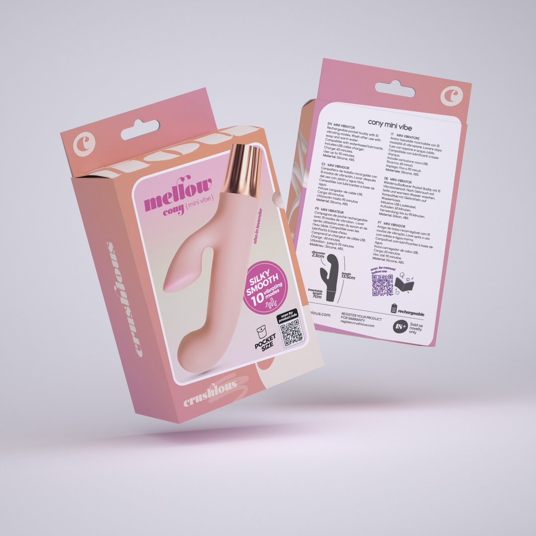 Mellow Cony - Mini Rabbit Vibrator - Pink