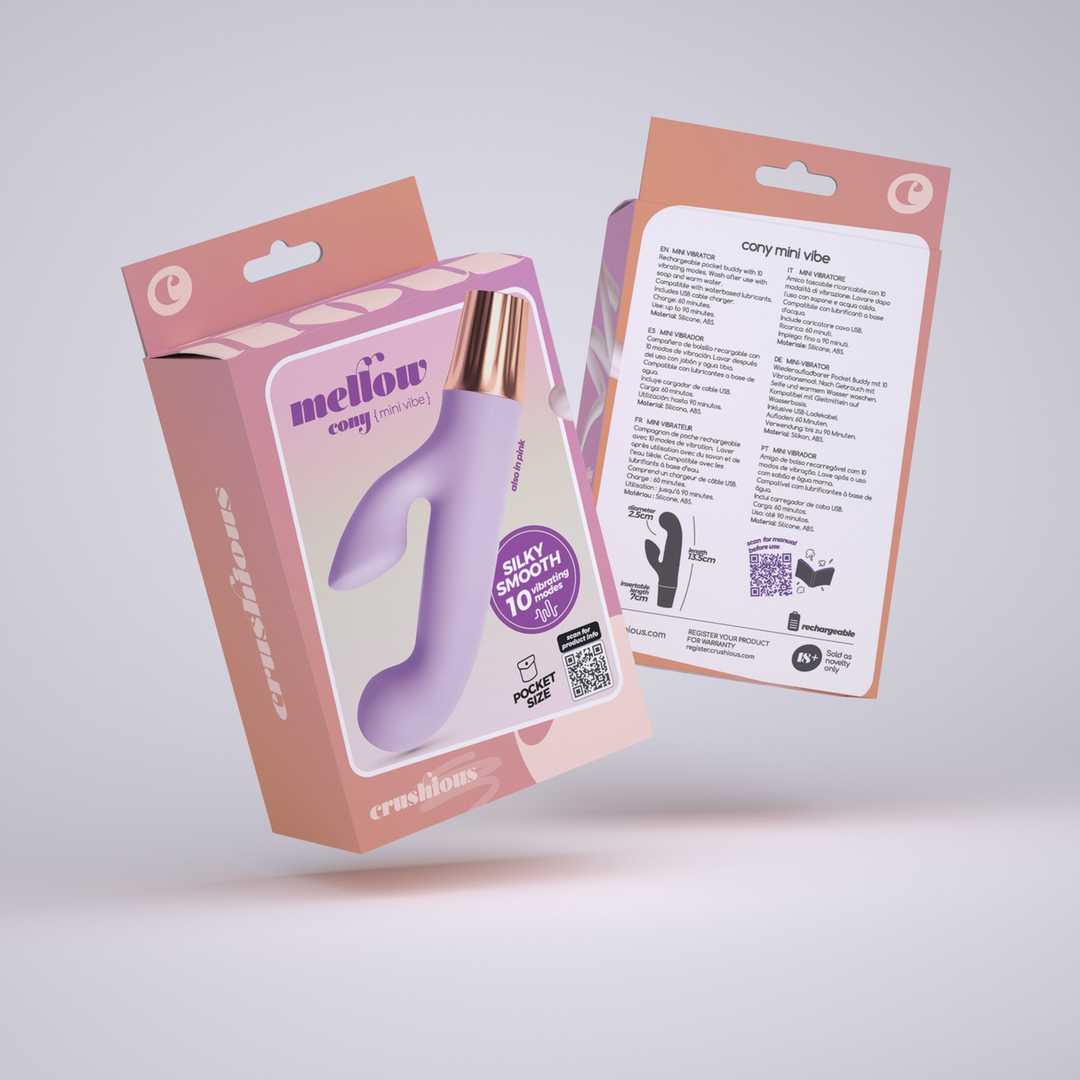 Mellow Cony - Mini Rabbit Vibrator - Lavender