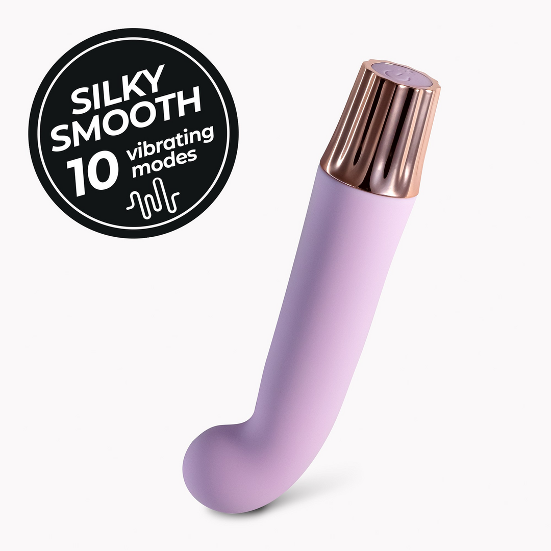 Vibrador punto G Mellow Gee 10 funciones – morado | Crushious