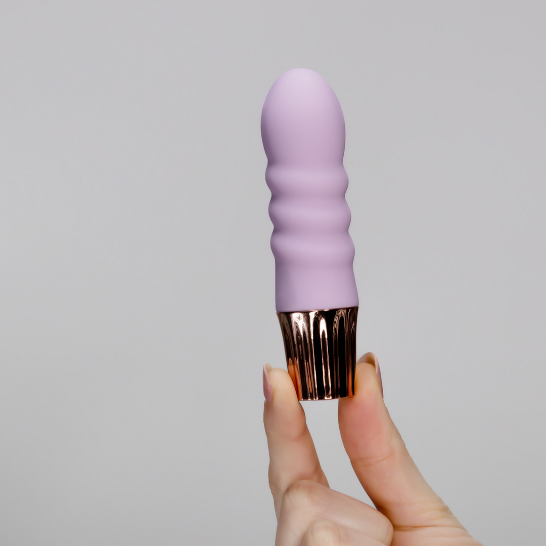 Mini vibrador Mellow Bubbles 10 funciones – morado | Crushious