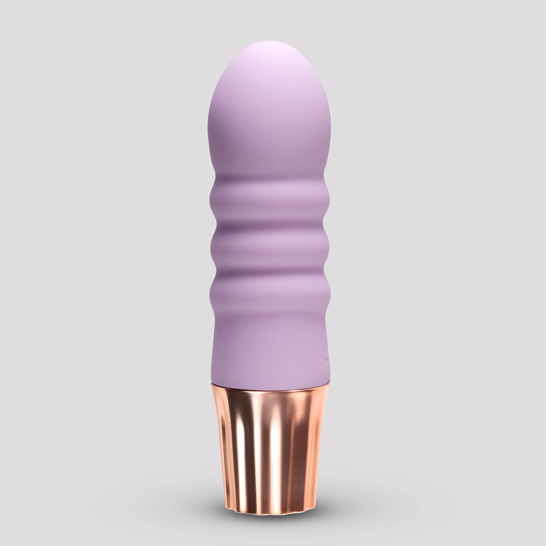 Mini vibrador Mellow Bubbles 10 funciones – morado | Crushious