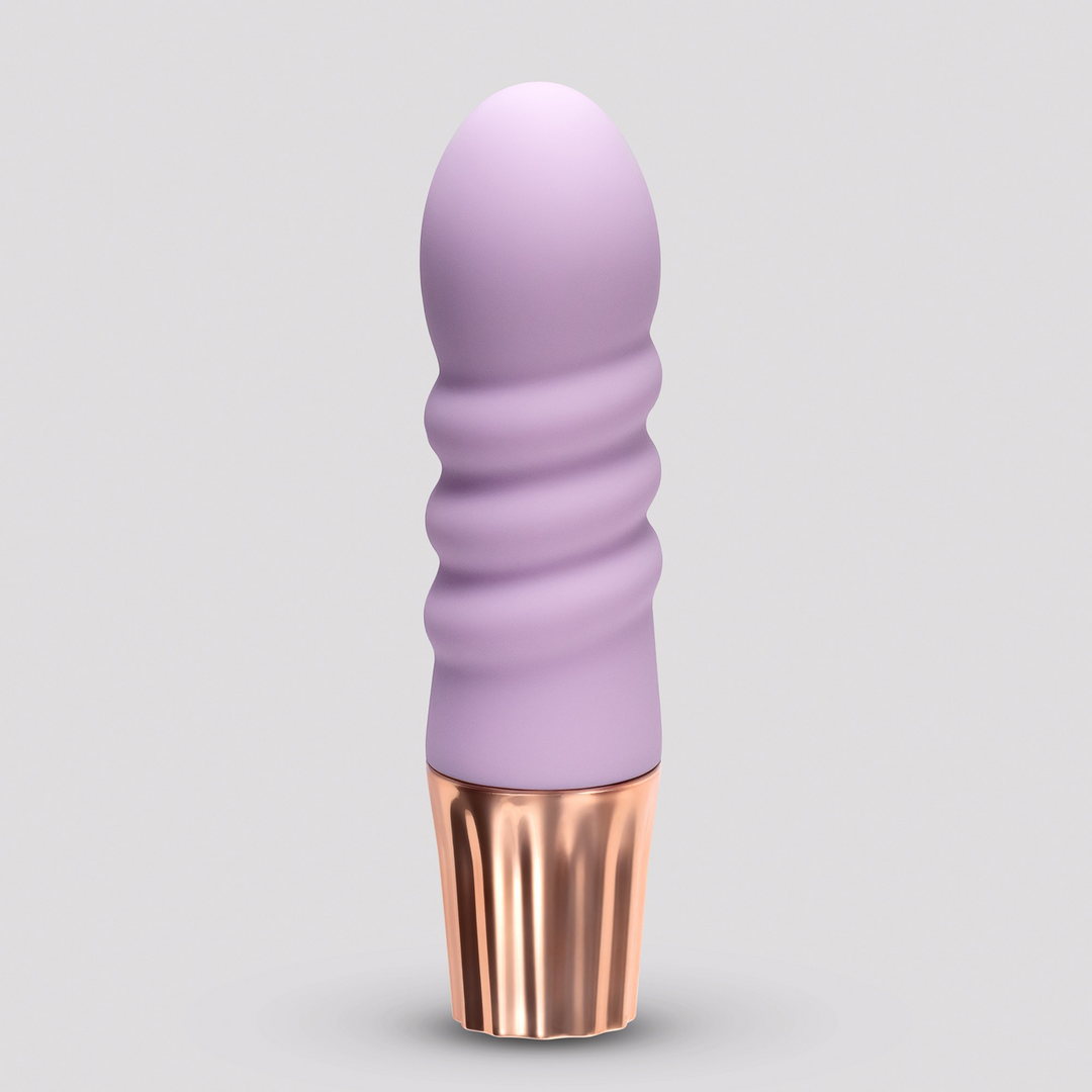 Mini vibrador Mellow Bubbles 10 funciones – morado | Crushious
