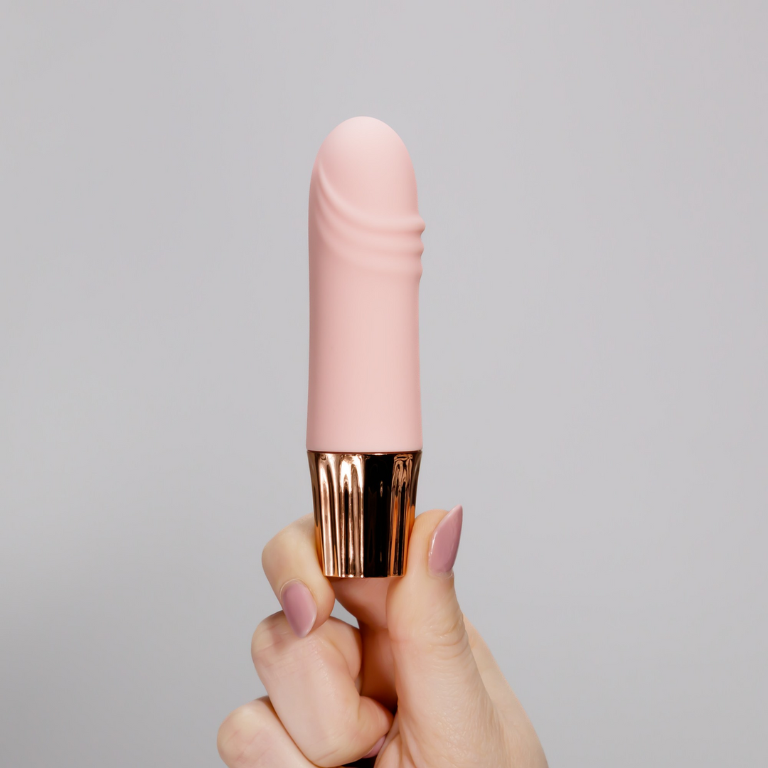 Mini vibrador Mellow Waves 10 funciones – rosa | Crushious