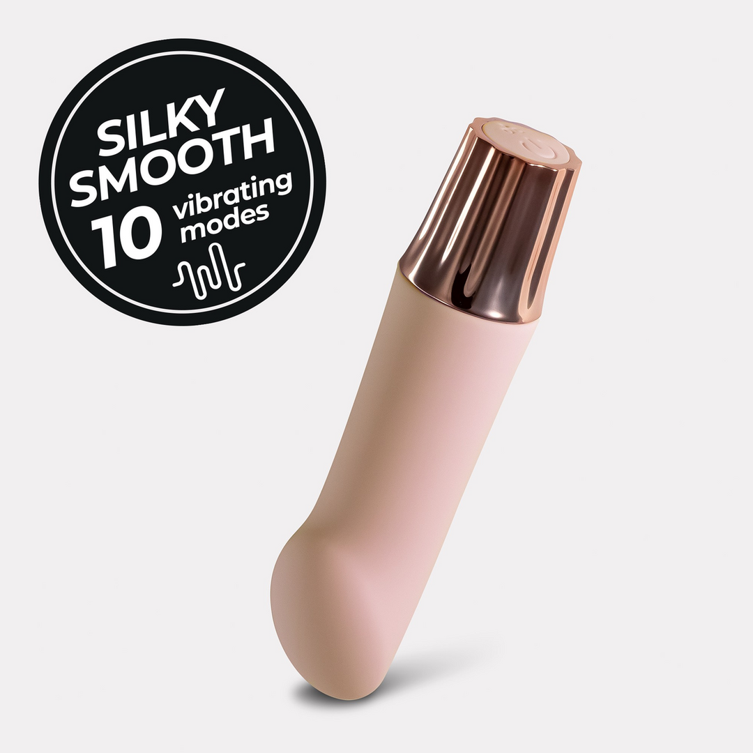 Vibrador punto G Mellow Angler 10 funciones – rosa | Crushious