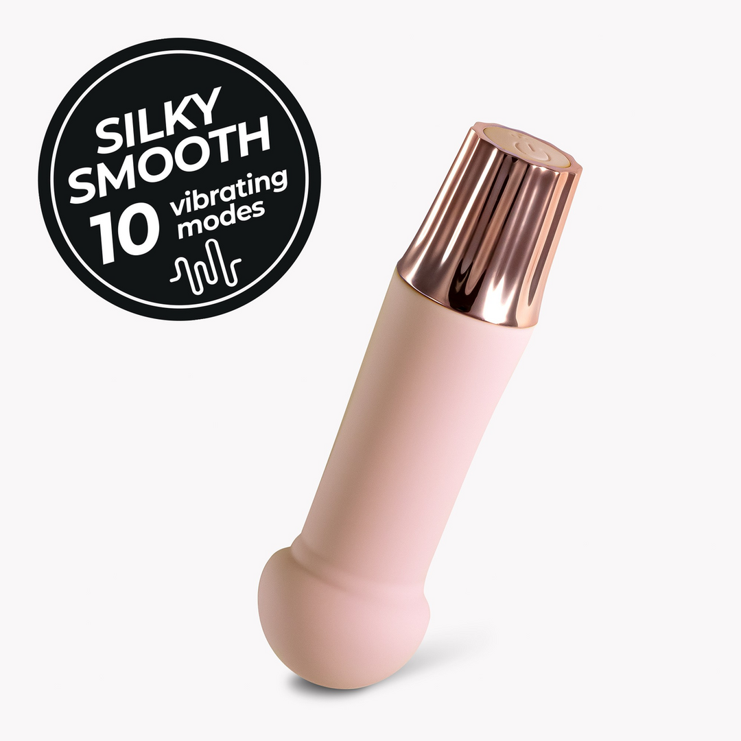 Masajeador wand Mellow Puff 10 funciones – rosa | Crushious