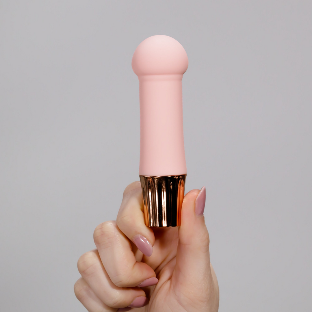 Masajeador wand Mellow Puff 10 funciones – rosa | Crushious