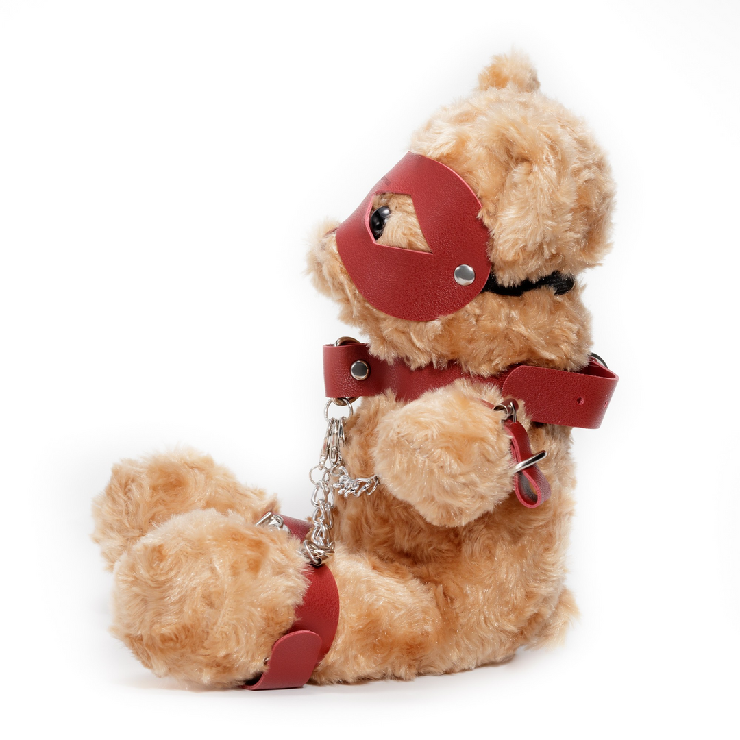 Crushito - Bondage Teddy Bear - 31 cm - Red