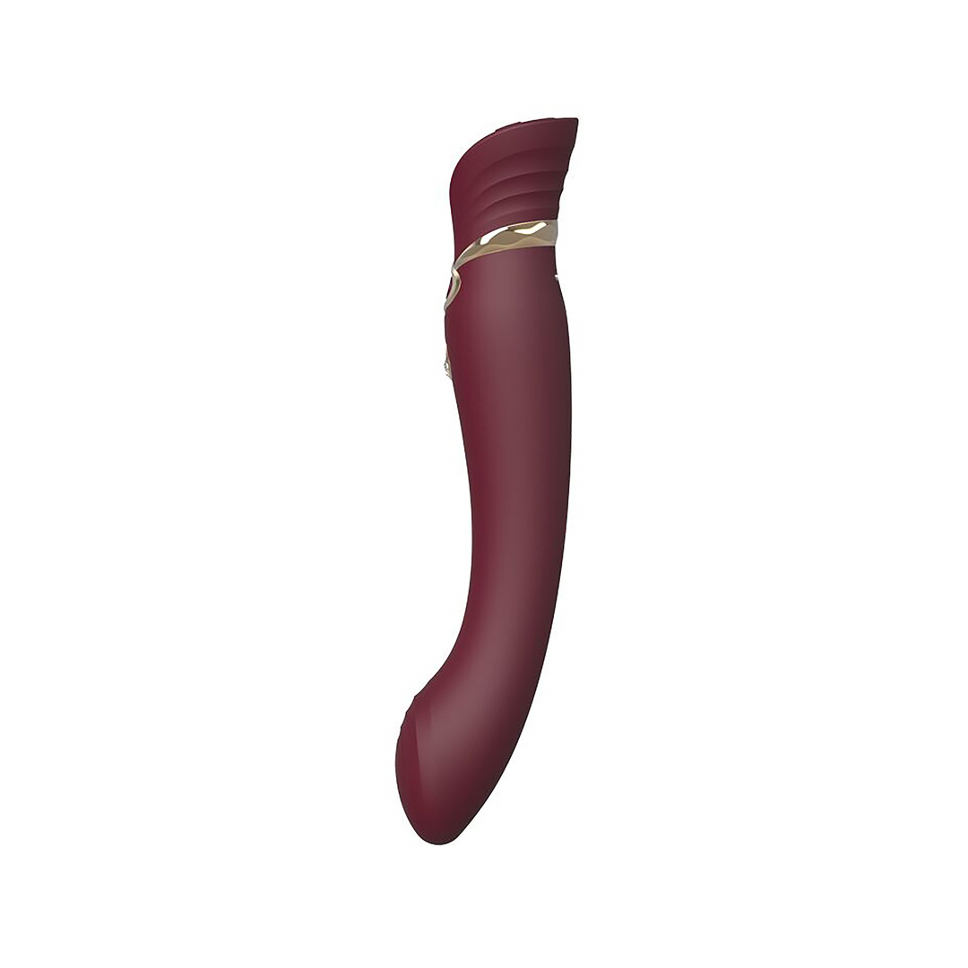G-spot vibrator Queen 21.5 cm – app-controlled, red | Zalo