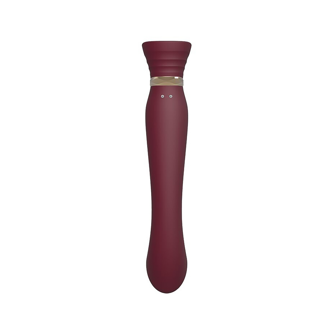 G-spot vibrator Queen 21.5 cm – app-controlled, red | Zalo