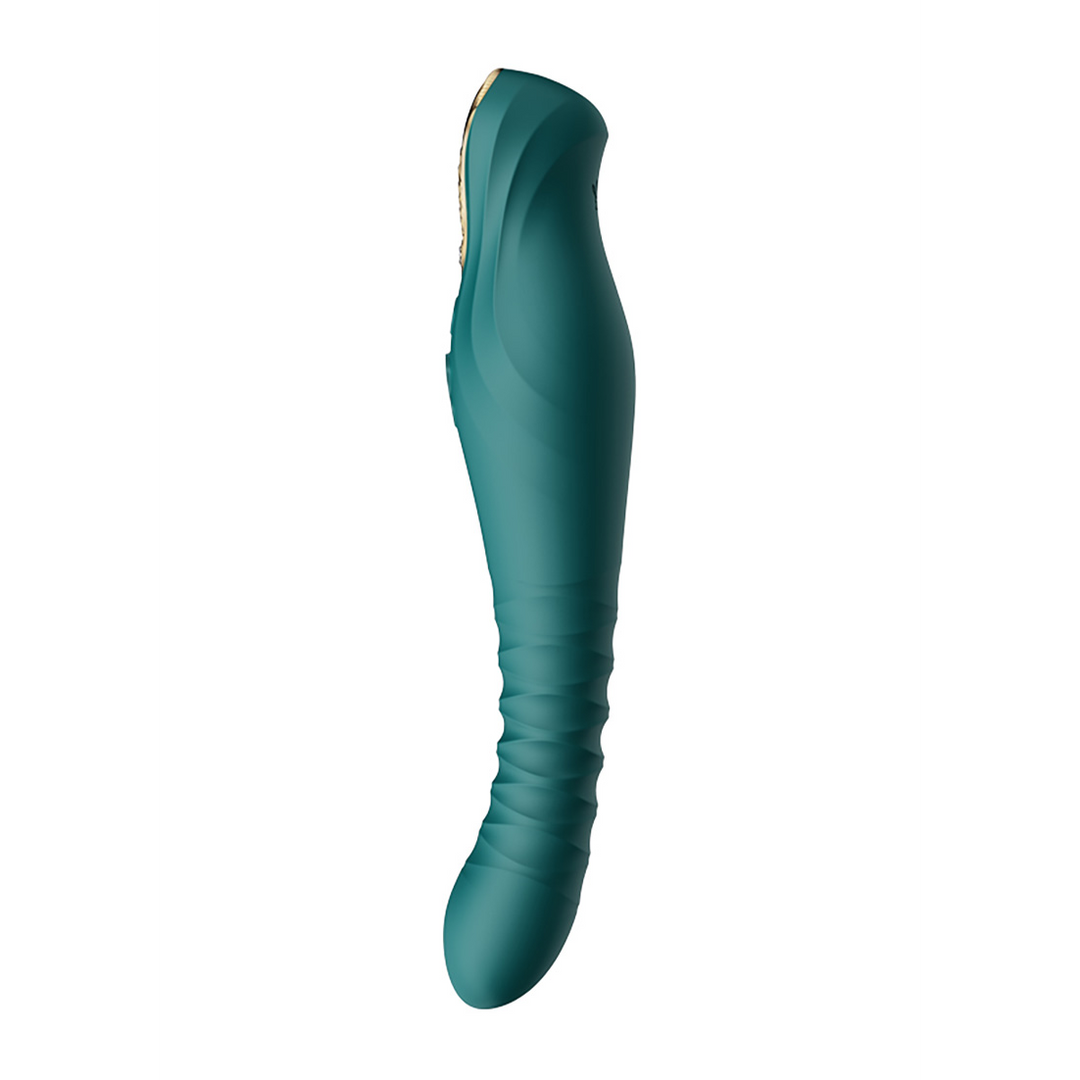Máquina de sexo King Thrust – con empuje, verde | Zalo