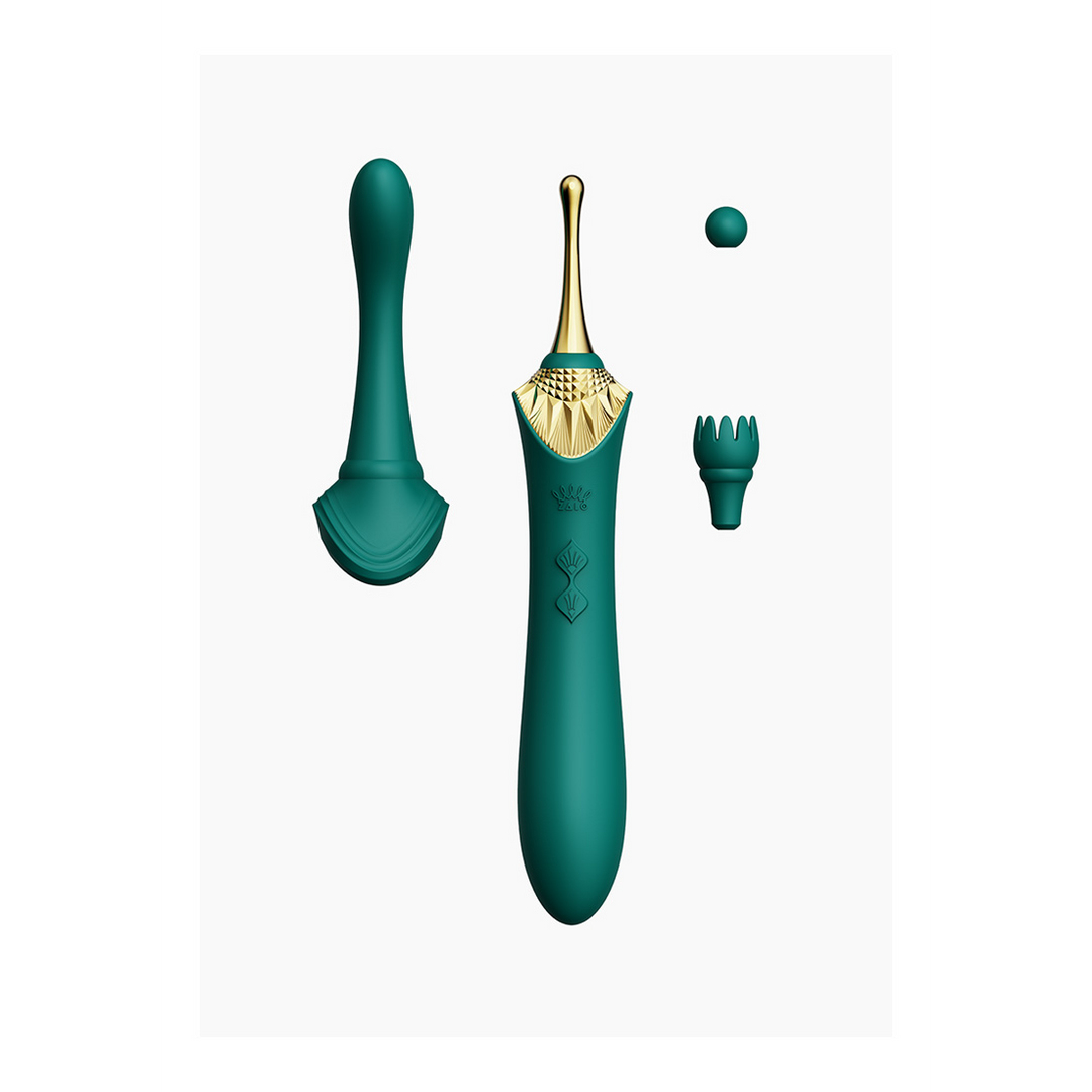 Clitoral stimulator Bess 21.9 cm – green