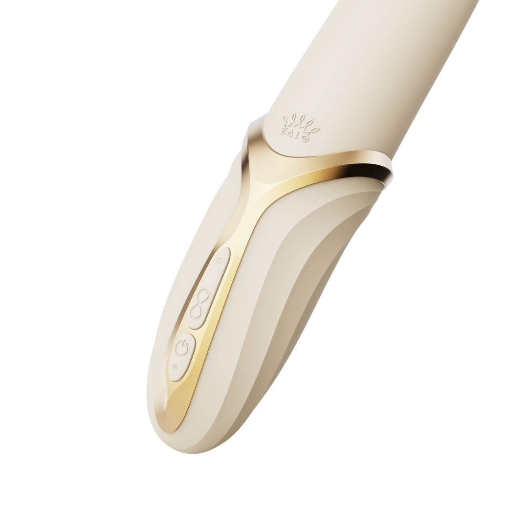 Estimulador de clítoris Eve 22 cm – blanco | Zalo