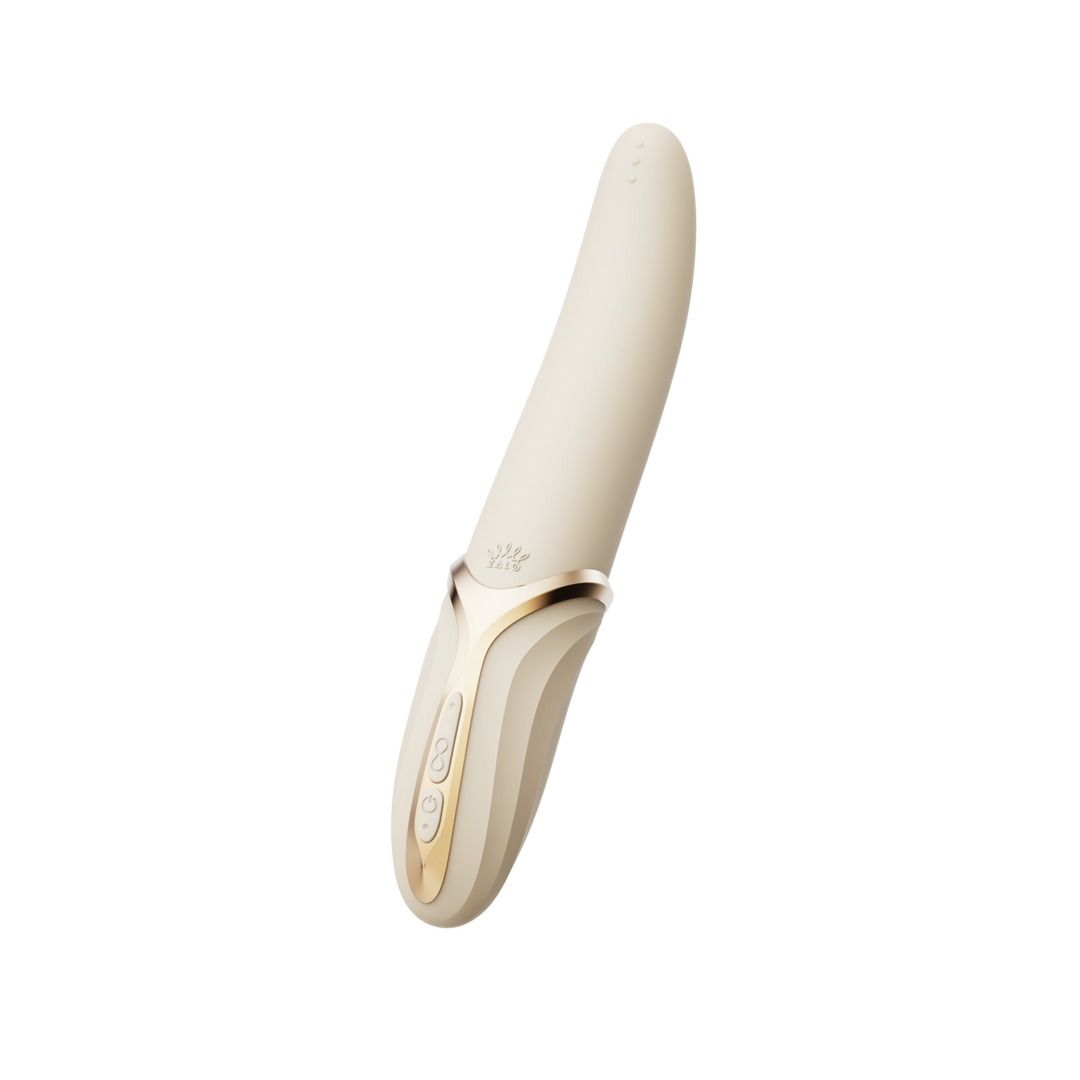 Estimulador de clítoris Eve 22 cm – blanco | Zalo