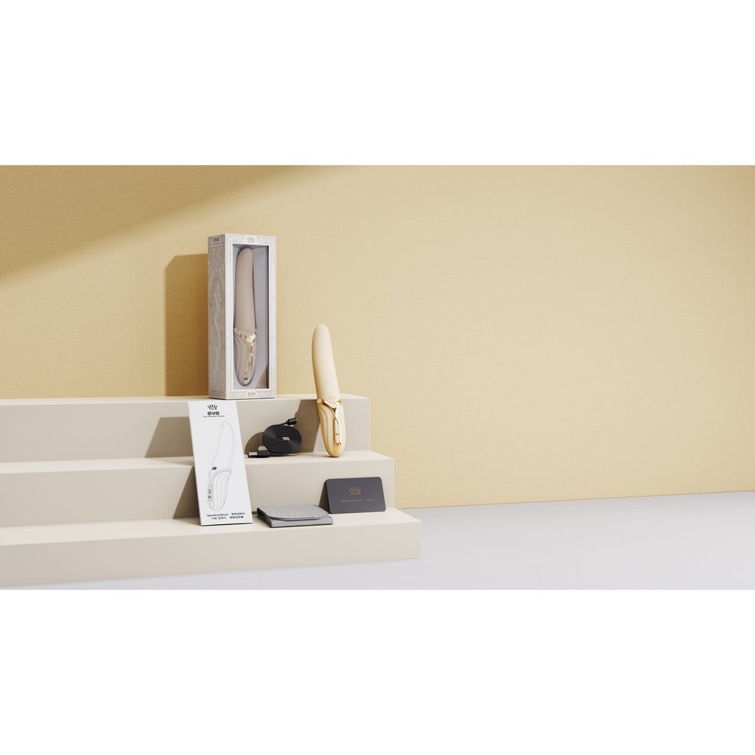 Estimulador de clítoris Eve 22 cm – blanco | Zalo