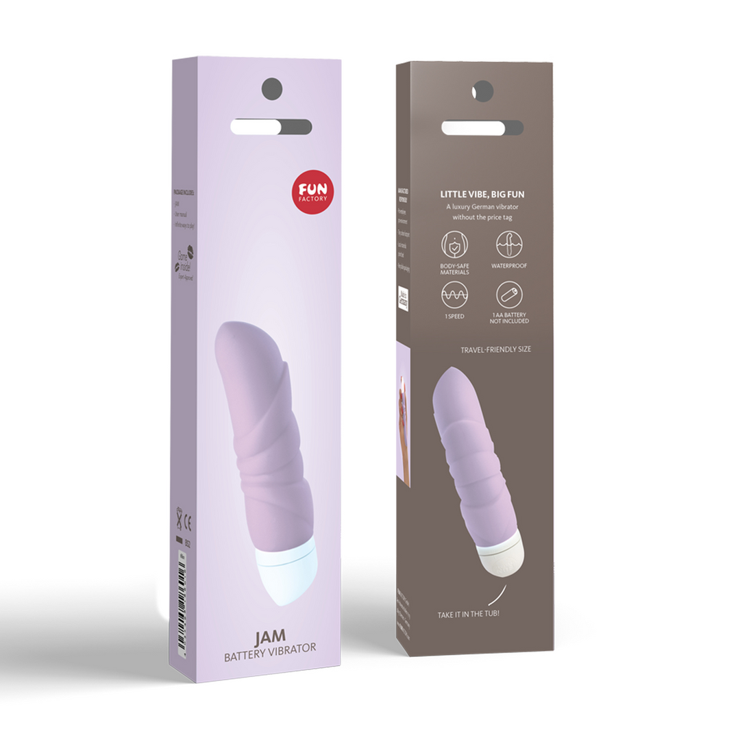 Jam - Mini Vibrator - Pastel Lila