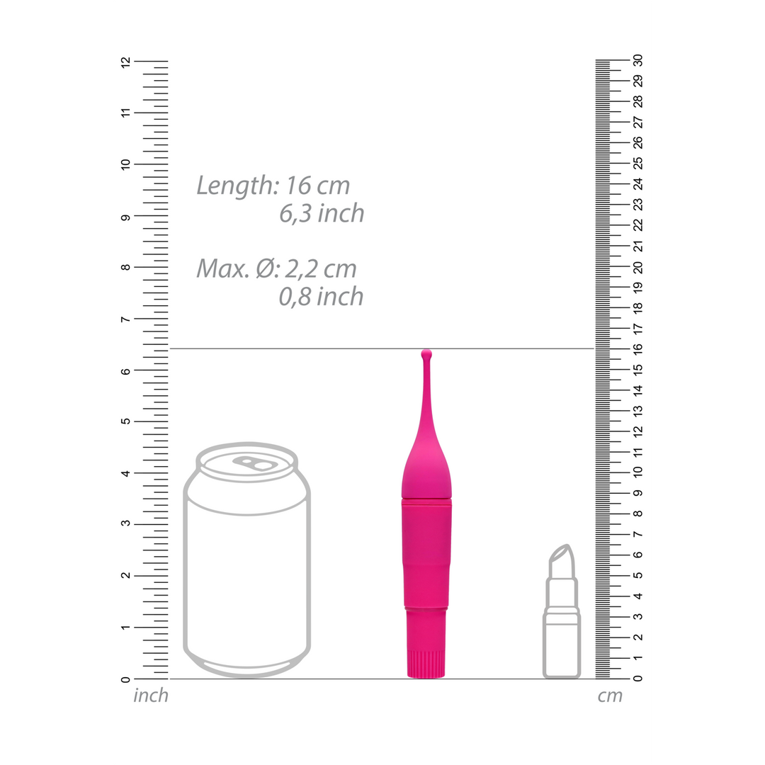 Stimulateur clitoridien Tickler 16.2 cm | GC