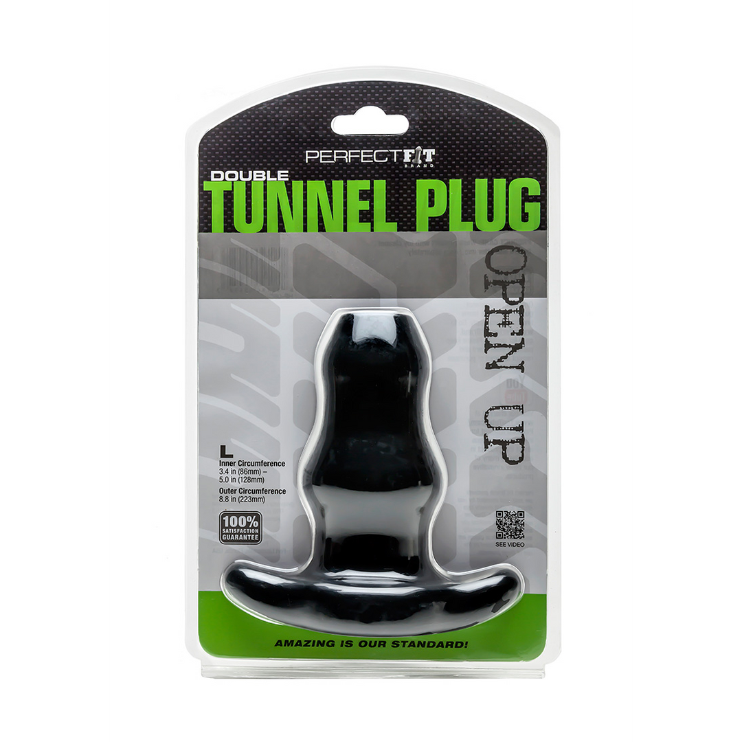 Tunnel Double Plug - Plug Anal Creux - L