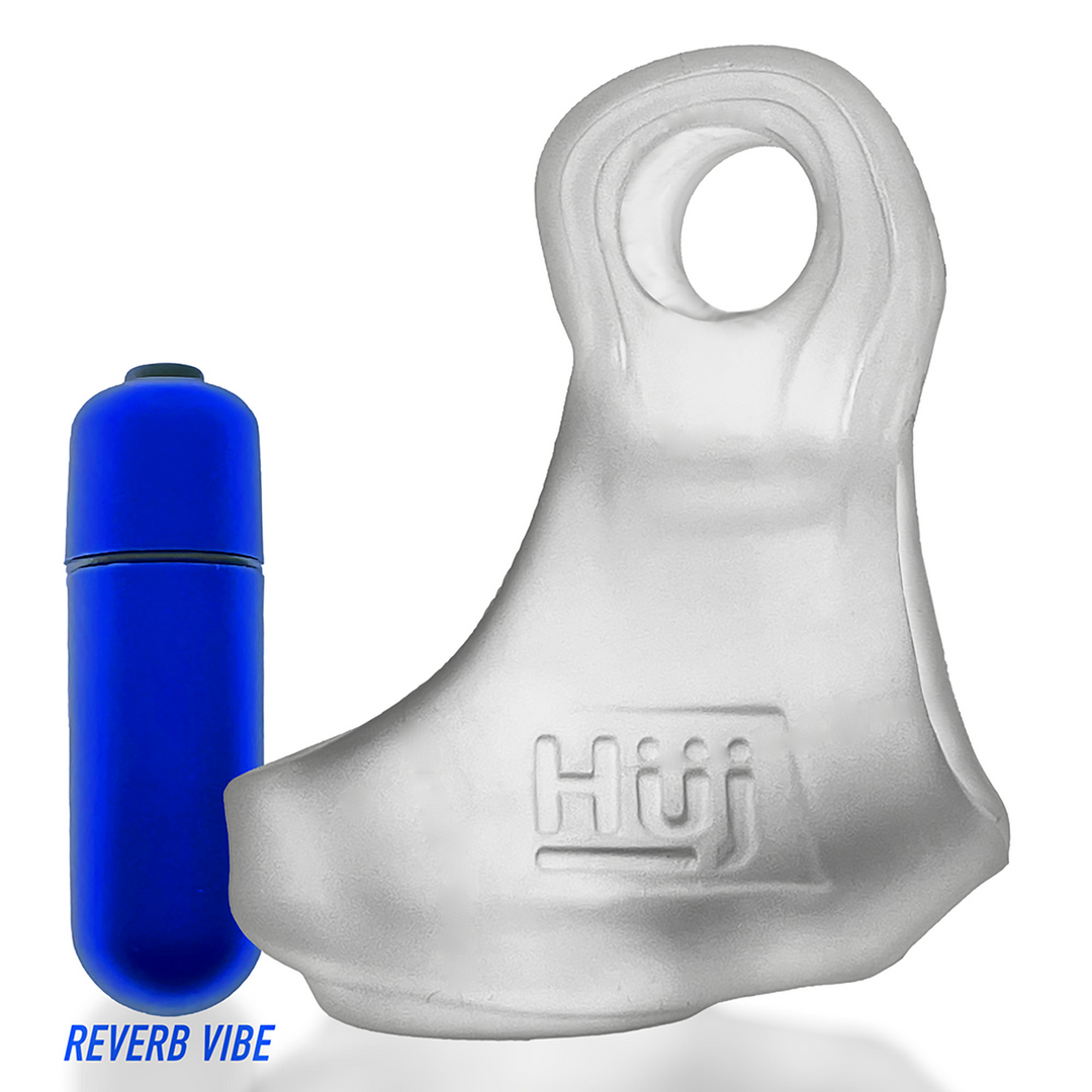 Vibratore classico Revsling Reverb Sling Ice – trasparente | Hunkyjunk
