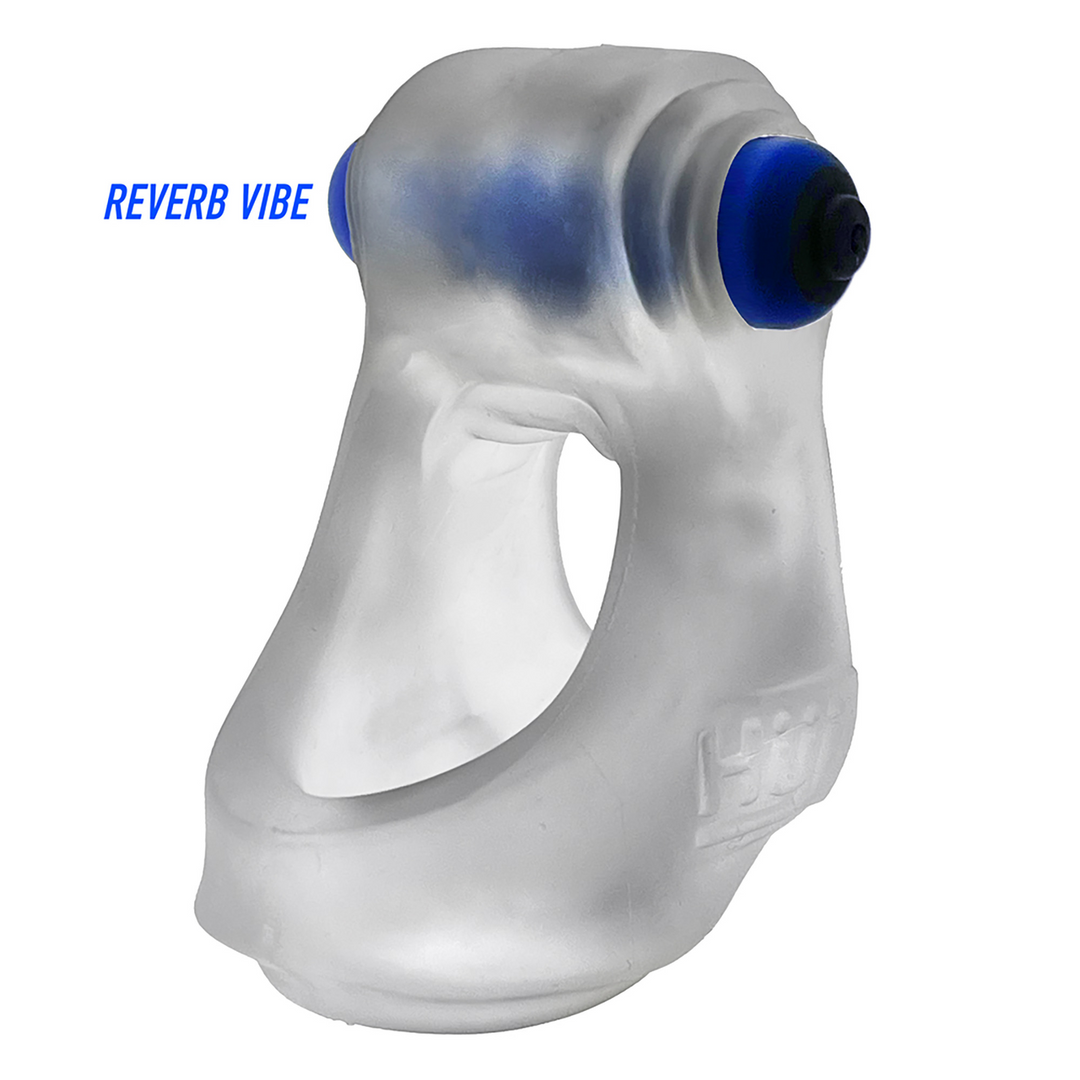 Vibratore classico Revsling Reverb Sling Ice – trasparente | Hunkyjunk
