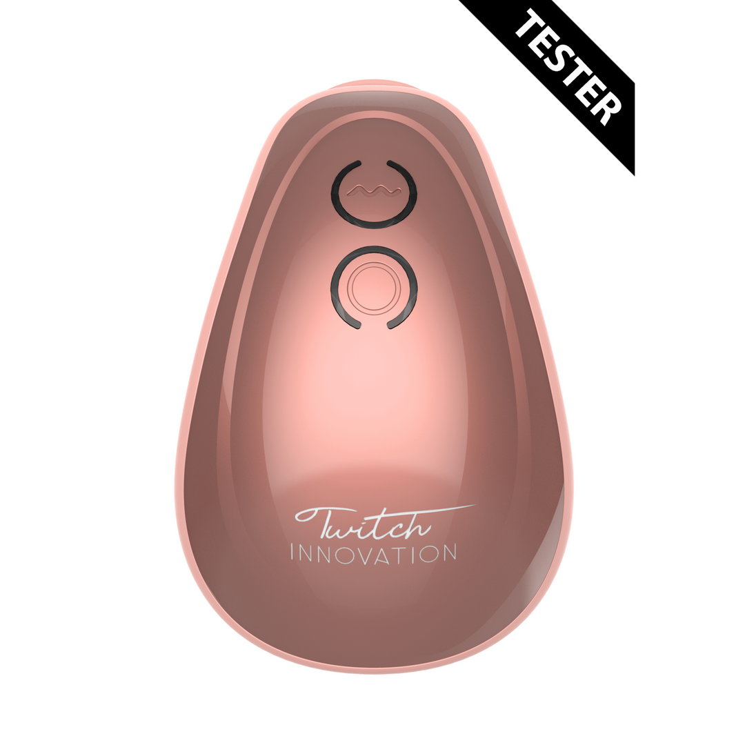 Twitch Hands - Free Suction Vibration Toy - Rose - Tester