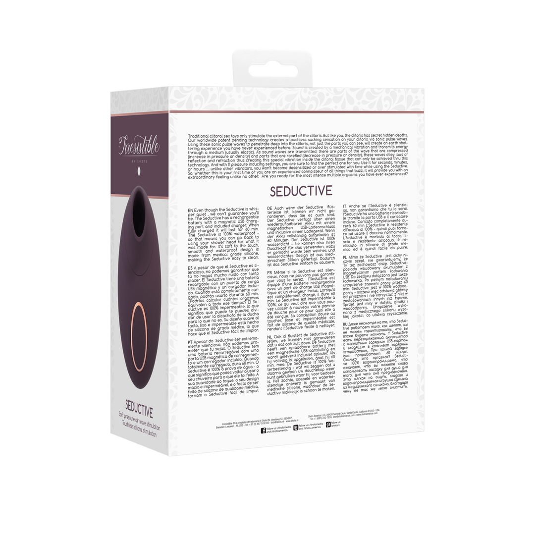 Stimulateur clitoridien Seductive Air Pulse 11 fonctions | Irresistible
