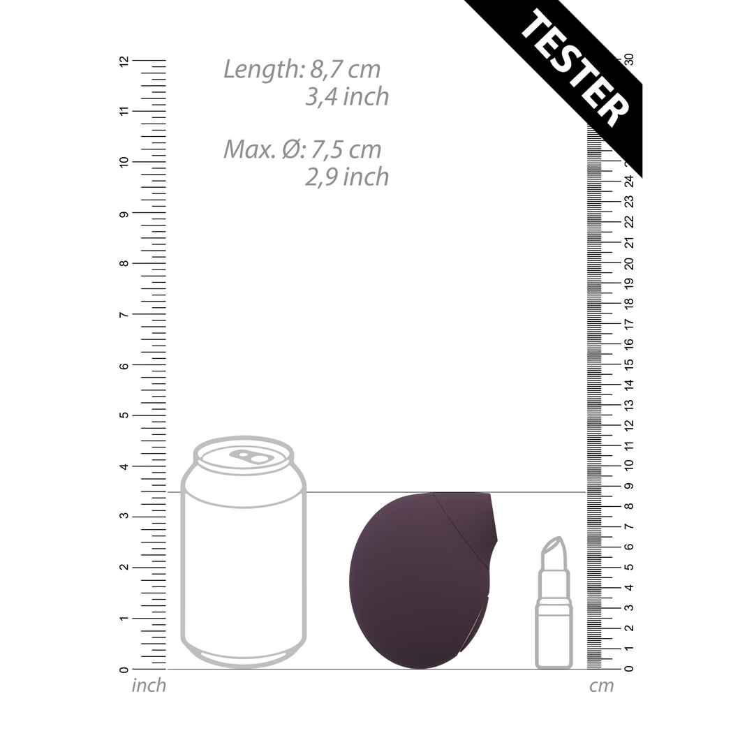 Stimolatore clitorideo Seductive 11 funzioni – viola | Irresistible