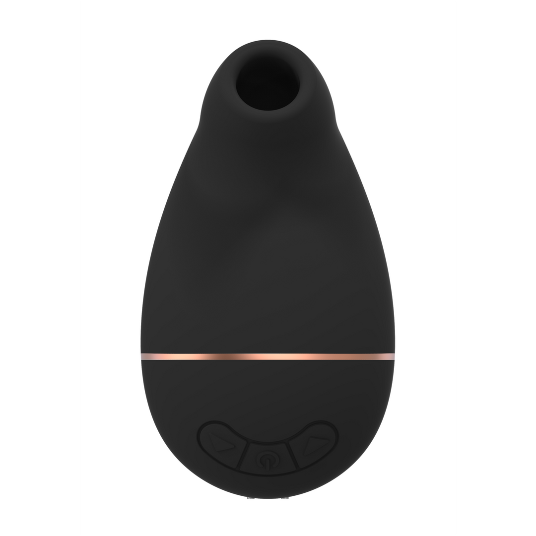 Clitoral stimulator Kissable Sucking 11 functions – black