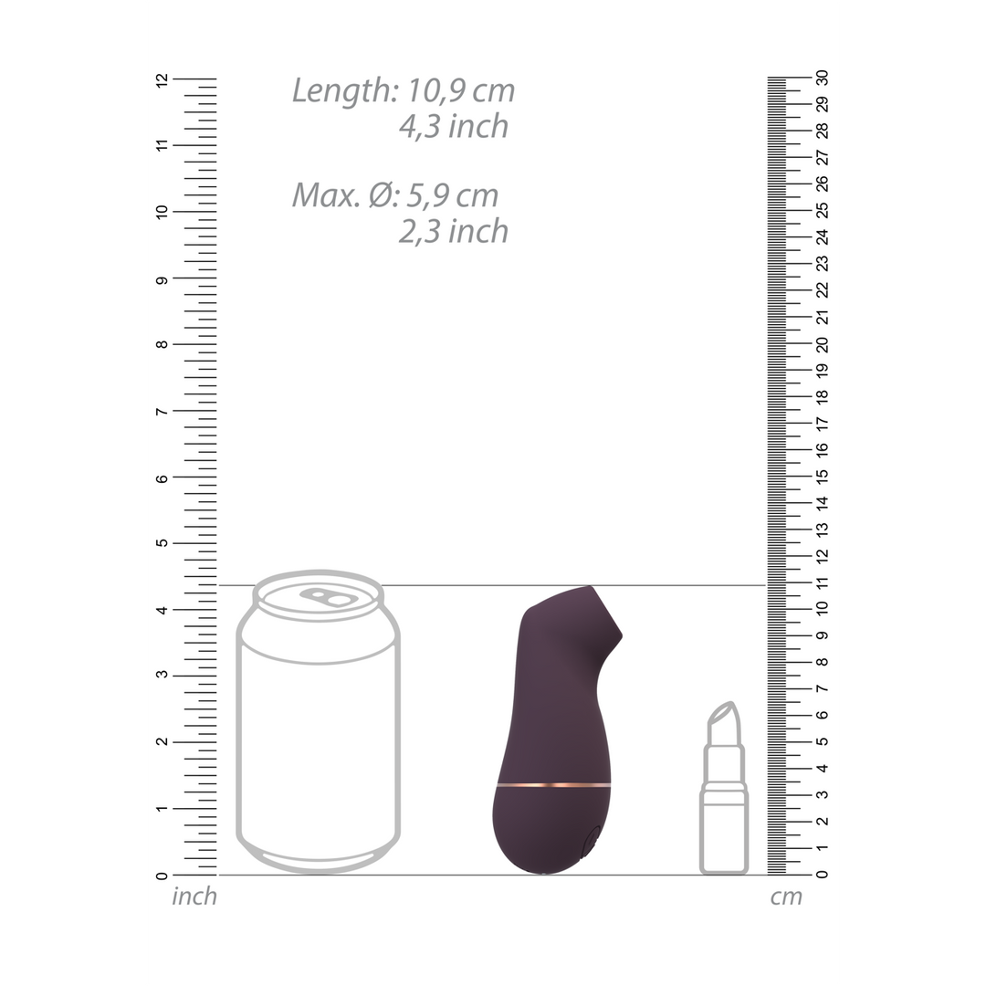 Stimulateur clitoridien Kissable Sucking 11 fonctions | Irresistible