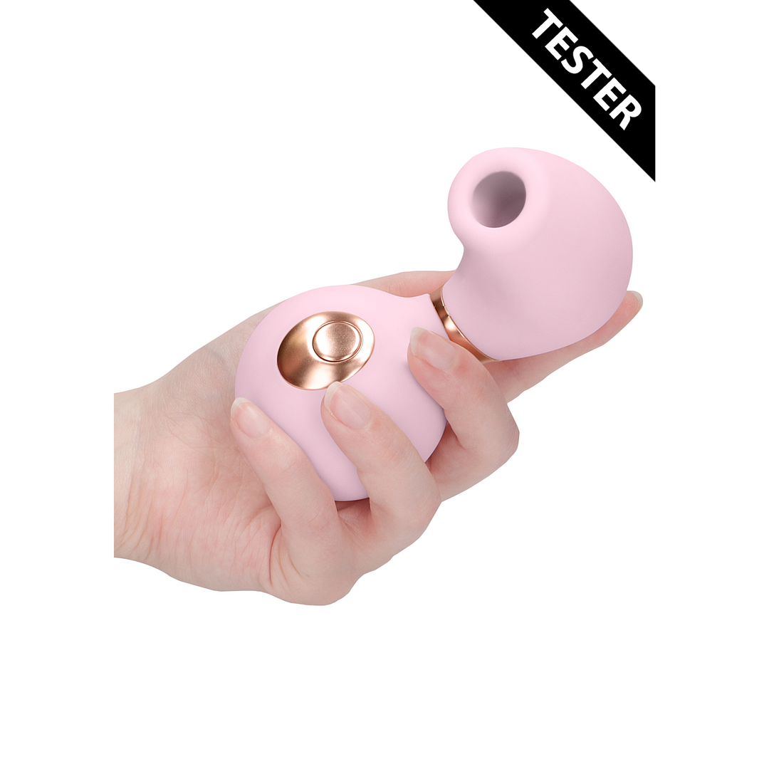 Estimulador de clitóris Invincible 11 funções – rosa | Irresistible
