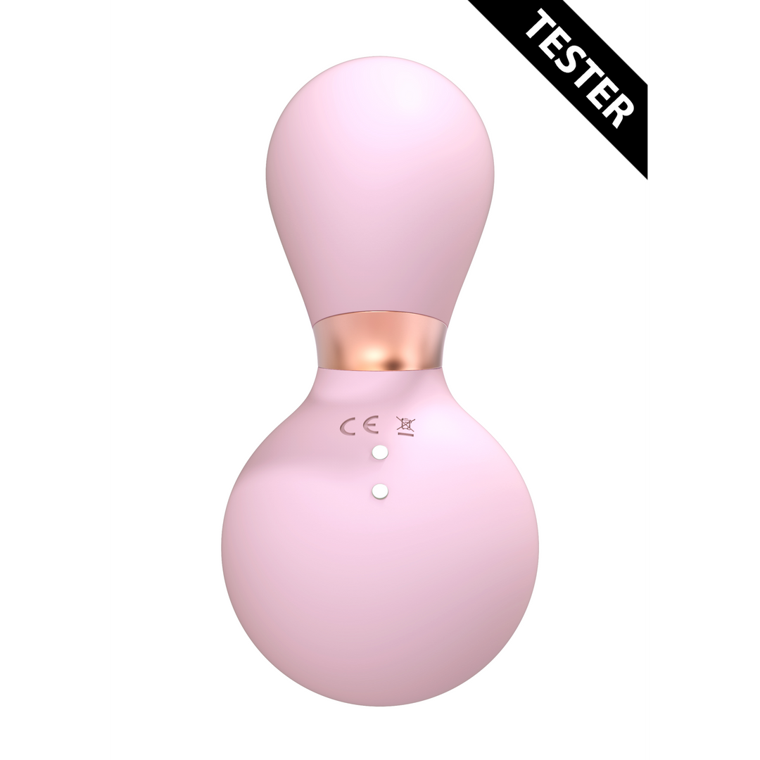 Estimulador de clitóris Invincible 11 funções – rosa | Irresistible