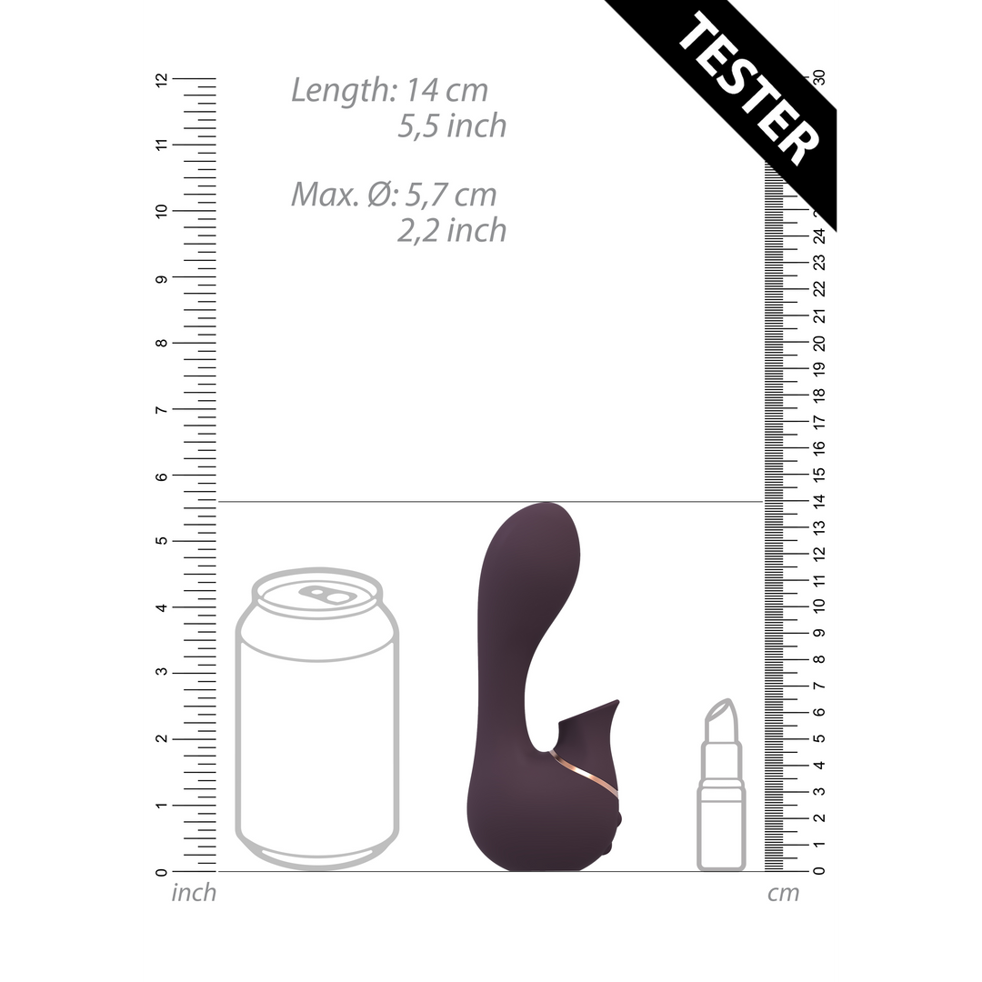 Clitoral stimulator Irresistble Mythical 11 functions – purple | Irresistible