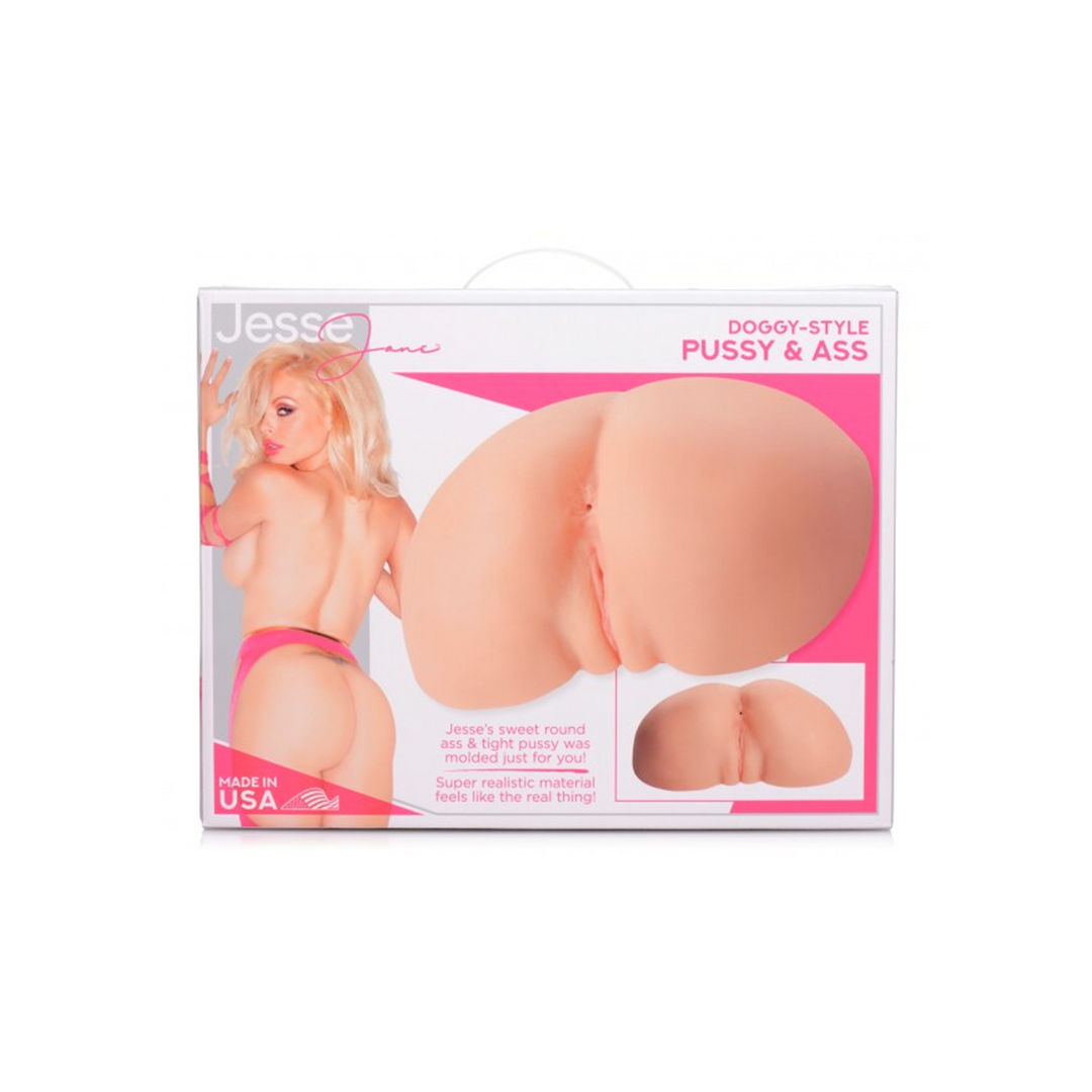 Masturbateur vagin et anus style levrette